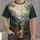 Narrow Path Valley and Radiant Cross for Faith Walks and Christian Devotion All-over Print Unisex T-shirt - 1