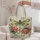 Golden Dragonfly and Jewel-Tone Blooms for Garden Days and Nature Lover Gifts Quilted Tote Bag - 5