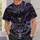 Viking Raven and Purple Aurora for Norse Mythology Fans and Nordic Night Adventures All-over Print Unisex T-shirt - 6