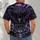 Viking Raven and Purple Aurora for Norse Mythology Fans and Nordic Night Adventures All-over Print Unisex T-shirt - 4