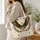 Bald Eagle Laurel Wreath And Stars For Independence Day Celebrations And Patriotic Style Quilted Tote Bag - 3