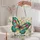 Colorful Butterfly With Jewel-Toned Wings For Nature Lovers And Summer Gifting Quilted Tote Bag - 5