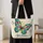 Colorful Butterfly With Jewel-Toned Wings For Nature Lovers And Summer Gifting Quilted Tote Bag - 4