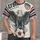 Bald Eagle Soccer Ball Patriotic Look for Casual Match Days and Weekend Wear All-over Print Unisex T-shirt - 1