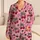 Cherry Bow Lightning Stars and Leopard Hearts for Playful Cozy Nights Satin Pajamas Set - 1