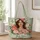 Botanical Goddess Portrait for Witchy Spring Style and Nature-Loving Women Gift Quilted Tote Bag - 1