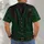 Emerald Green Formal Waistcoat Style for Evening Celebrations and Vintage Events All-over Print Unisex T-shirt - 4