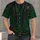 Emerald Green Formal Waistcoat Style for Evening Celebrations and Vintage Events All-over Print Unisex T-shirt - 1