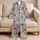Colorful Summer Flowers for Sunny Beach Vacations and Relaxed Getaways Satin Pajamas Set - 5