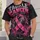 Football Cancer Awareness, Pink Ribbon Support, One Team One Fight for Game Day Unity All-over Print Unisex T-shirt - 6