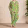 Cute Pink Axolotl Salamanders for Sunny Summer Adventures and Cozy Nights for Girls Satin Pajamas Set - 4