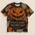 Patchwork Pumpkin Halloween Nightfall for Spooky Autumn Festival Celebrations All-over Print Unisex T-shirt - 5