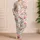 Coral Rose Garden Blooms for Romantic Springtime Comfort and Baby Girls Satin Pajamas Set - 4