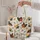 Cottagecore Chicken and Hen Motifs for Farmhouse Living and Chicken Lovers Gift Giving Quilted Tote Bag - 5