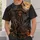 Haunted Scarecrow Beneath a Harvest Moon for Halloween Night and Autumn Fans All-over Print Unisex T-shirt - 6