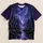 Purple Cosmic Forest Nightscape for Stargazing, Camping, and Quiet Outdoor Escapes All-over Print Unisex T-shirt - 5