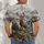 Majestic Elk in Alpine Wilderness for Rustic Outdoor Adventures and Cabin Weekends All-over Print Unisex T-shirt - 4
