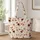 Holiday Wine Glasses With Santa Hats and Reindeer Antlers for Christmas Wine Lovers Quilted Tote Bag - 1