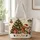 Christmas Tree Gingerbread and Candy Cane Holiday Keepsake for Her Winter Celebrations Quilted Tote Bag - 1