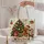 Christmas Tree Gingerbread and Candy Cane Holiday Keepsake for Her Winter Celebrations Quilted Tote Bag - 5