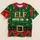 Elf Mode Holiday Belt And Jingle Bell Motifs For Christmas Party Cheer And Cozy Winter Fun All-over Print Unisex T-shirt - 5