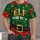 Elf Mode Holiday Belt And Jingle Bell Motifs For Christmas Party Cheer And Cozy Winter Fun All-over Print Unisex T-shirt - 1