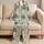 Vintage Octopus And Antique Nautical Maps For Coastal Vacation Style Satin Pajamas Set - 5