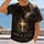 Radiant Thorn Crown Cross for Faithful Devotion and Everyday Christian Lifestyle Wear All-over Print Unisex T-shirt - 2