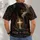Radiant Thorn Crown Cross for Faithful Devotion and Everyday Christian Lifestyle Wear All-over Print Unisex T-shirt - 4