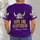 Viking Helmet Purple And Gold Fanwear For Game Day And Everyday Casual Style All-over Print Unisex T-shirt - 4