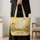 White Goose in a Wildflower Meadow for Cottagecore Spring Gifts and Country Living Quilted Tote Bag - 4