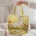White Goose in a Wildflower Meadow for Cottagecore Spring Gifts and Country Living Quilted Tote Bag - 5