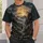 Mountain Cross Sunrise for Faithful Hiking, Prayer, and Inspirational Everyday Wear All-over Print Unisex T-shirt - 6