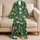 Tropical Palm Leaves and Hibiscus for Relaxed Island Getaways and Summer Lounging Satin Pajamas Set - 5