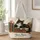 Black and White Cat Among Vintage Books for Library Days and Literary Gifts for Her Quilted Tote Bag - 1