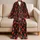 Red Chili Pepper Motifs for Summer Getaways and Relaxed Culinary-Inspired Style Satin Pajamas Set - 5