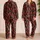 Red Chili Pepper Motifs for Summer Getaways and Relaxed Culinary-Inspired Style Satin Pajamas Set - 2