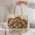 Hedgehog Family With Daisies for Woodland Walks and Nature-Loving Gift Giving Quilted Tote Bag - 5