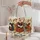 Colorful Farm Hens in Floral Dresses for Country Living and Chicken Lover Gift Giving Quilted Tote Bag - 5