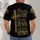 Gold Crown Of Thorns Cross For Church Worship And Everyday Christian Faith Gift All-over Print Unisex T-shirt - 4