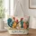 Colorful Farm Chickens and Roosters for Country Living and Hen Lovers Quilted Tote Bag - 1
