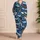 Whale and Coral Ocean Scene for Relaxing Coastal Getaways and Sea Lovers Satin Pajamas Set - 4