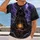 Hooded Black Cat with Glowing Lantern for Gothic Night Adventures and Fantasy Fans All-over Print Unisex T-shirt - 2