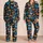 Colorful Butterfly Motifs for Relaxed Summer Lounging and Tropical Getaways at Home Satin Pajamas Set - 2