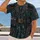 Wizard Potion Vest with Black Cats for Halloween Cosplay and Fantasy Fans All-over Print Unisex T-shirt - 2