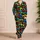 Colorful Retro Game Controllers for Cozy Gaming Nights and Relaxed Weekend Lounging Satin Pajamas Set - 4