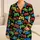 Colorful Retro Game Controllers for Cozy Gaming Nights and Relaxed Weekend Lounging Satin Pajamas Set - 1