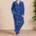 Neon Cyberpunk Interface Lines for Coastal Getaways and Futuristic Nightlife Escapes Satin Pajamas Set - 4