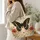 Black Swallowtail Butterfly and Poppy Blooms for Spring Nature Lovers and Garden Gifts Quilted Tote Bag - 3