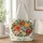 Vintage Botanical Mandala and Garden Blooms for Market Days and Nature-Loving Gifts Quilted Tote Bag - 1